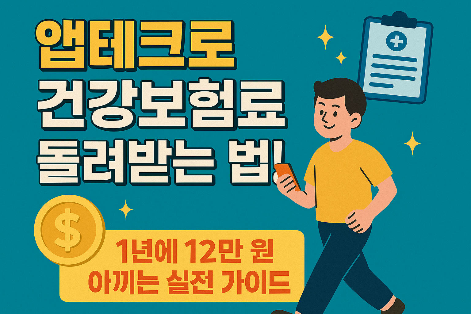 앱테크로 건강보험료 돌려받는 법 썸네일