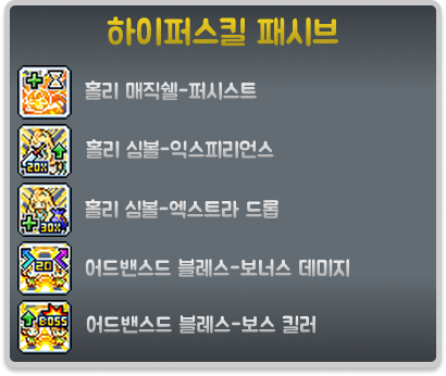 비숍 하이퍼 스킬