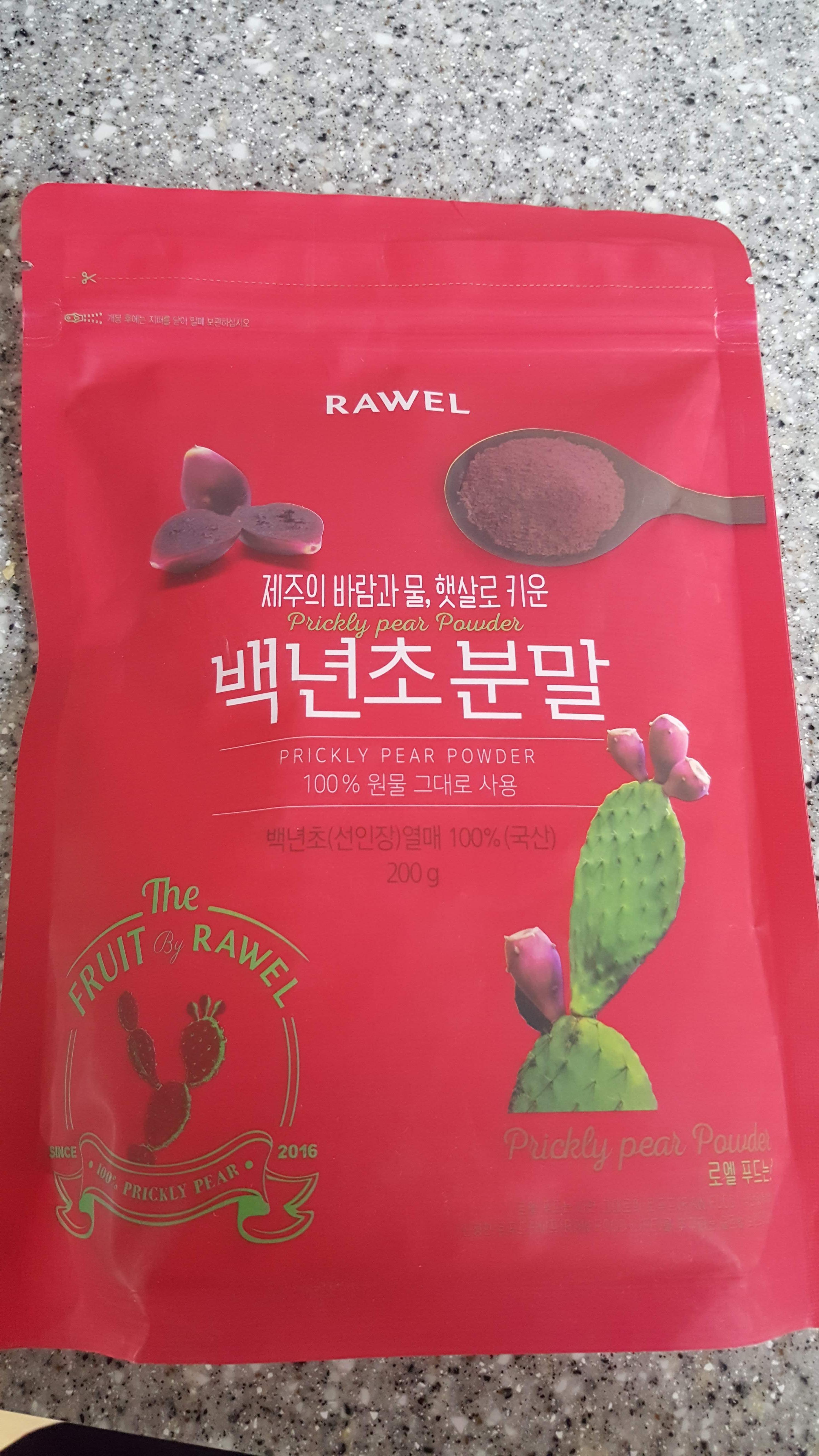  로웰 rawel 백년초 분말