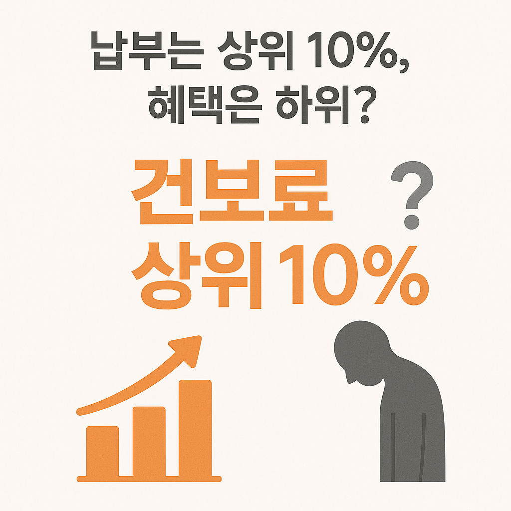 건보료 상위 10% 기준