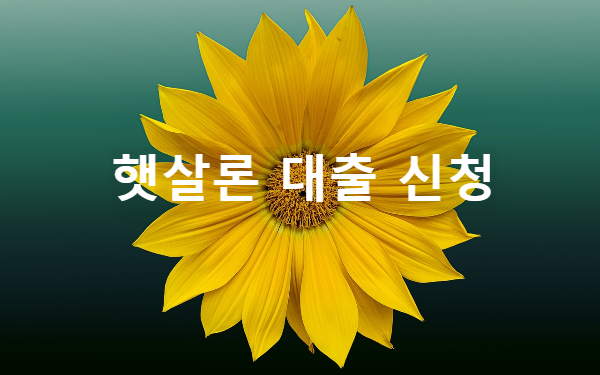 햇살론-대출-신청