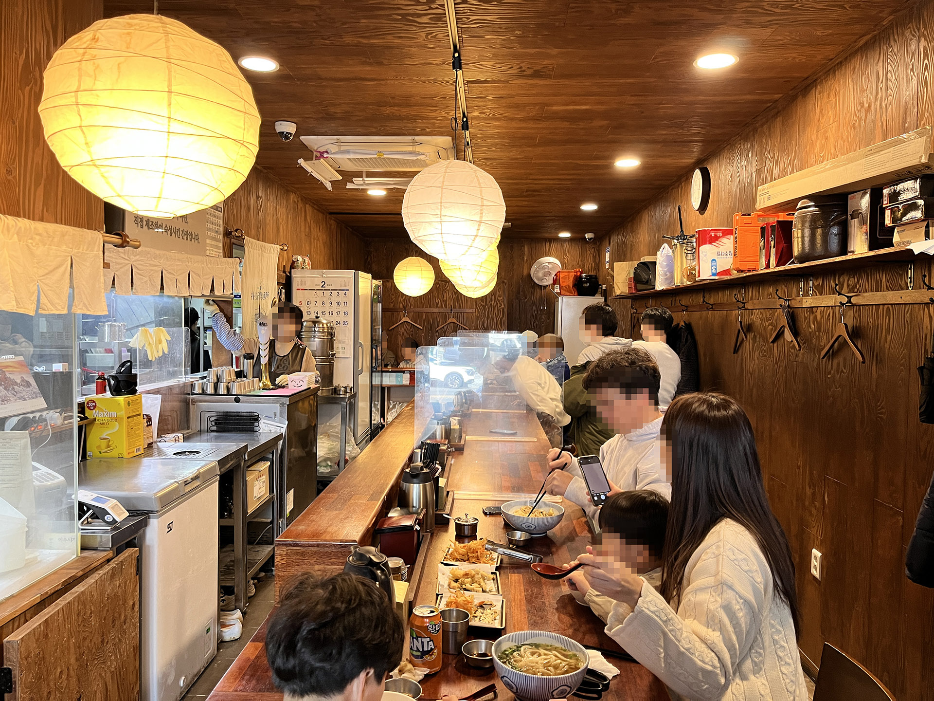 포항 우동 맛집 박신우 제면소 내부