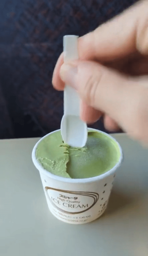 안 녹아서 인기라는 일본의 아이스크림