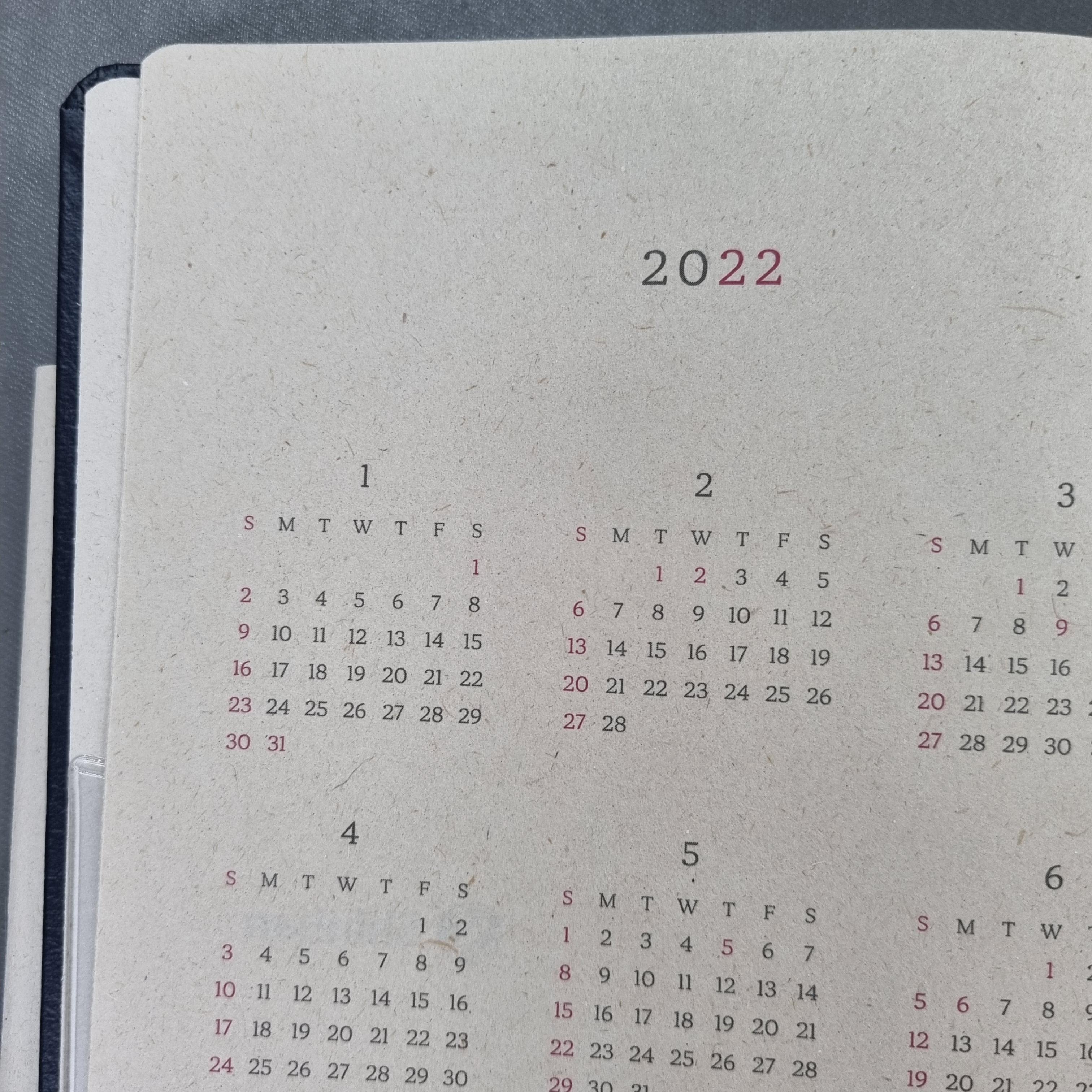 2022년 다이어리, 신한은행 2022년 다이어리, 신한은행