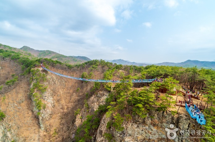  원주 소금산 출렁다리에서 10대 여성 추락사