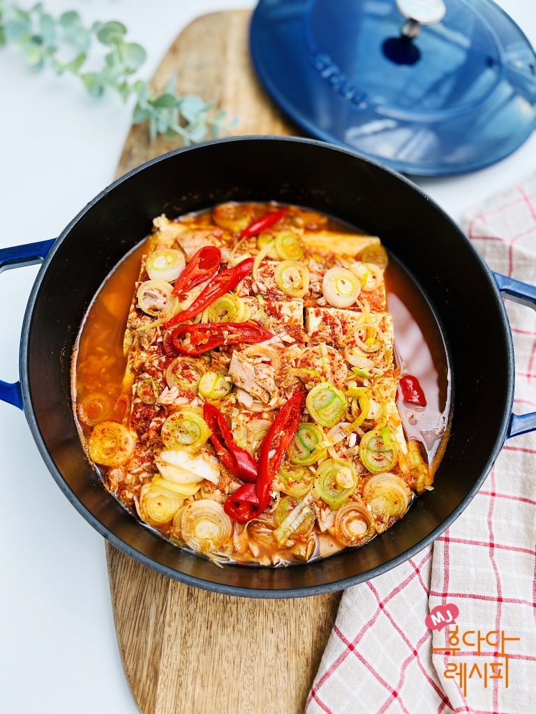 간장두부조림 레시피 캔참치 요리 백종원 두부조림 양념장 만들기 8