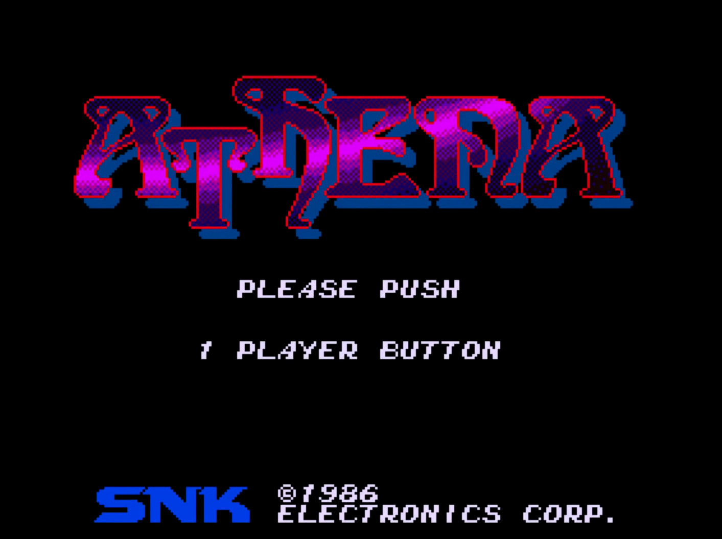  [게임이야기]SNK 1986년작 아테나의 데뷔작(Athena)