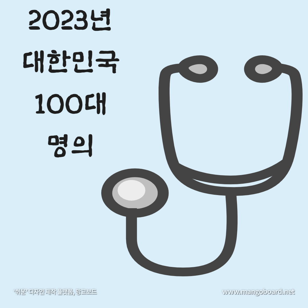 대한민국 100대 명의