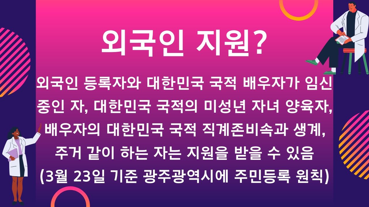 광주 긴급생계비지원 생계지원비 광주상생카드 자금 사용처