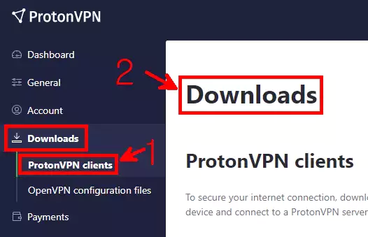 protonVPN-download-진입