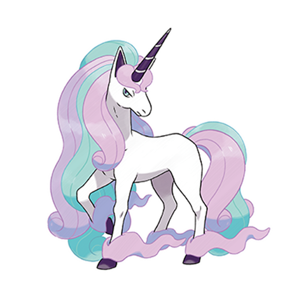  [포켓몬도감]  No. 078 날쌩마 Rapidash #078 Galarian Form
