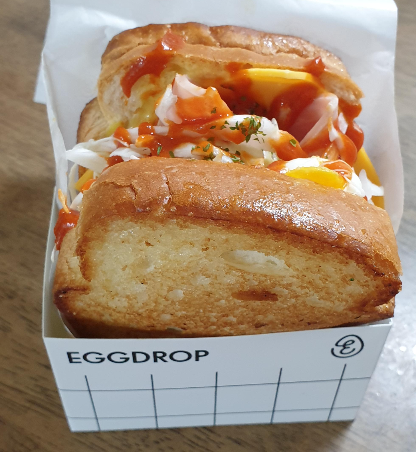  [문정] 에그드랍 - 햄 앤 치즈 길거리 토스트