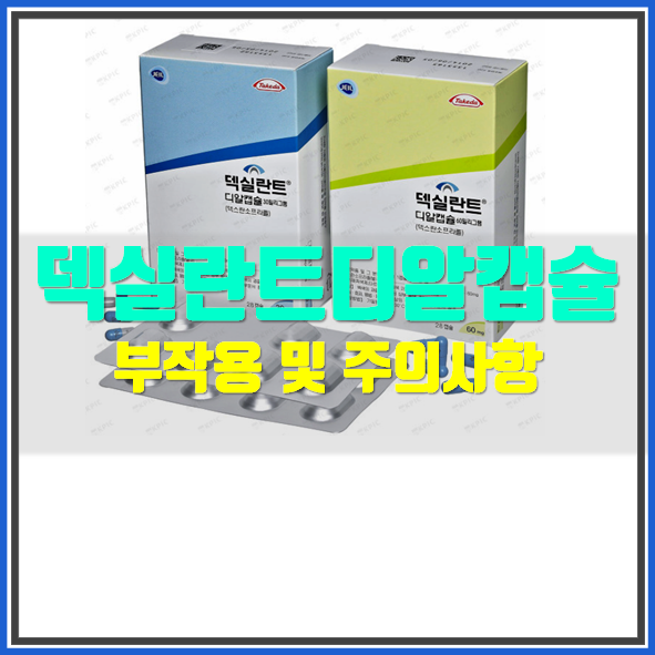  덱실란트 디알 캡슐30mg 의약품 정보