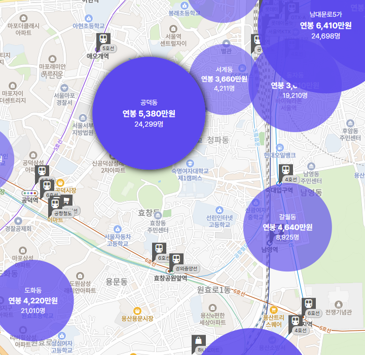 6호선효창공원앞역내 이미지