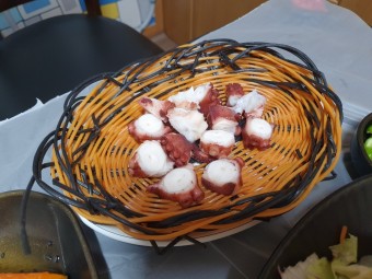 자연산 멍게 한상