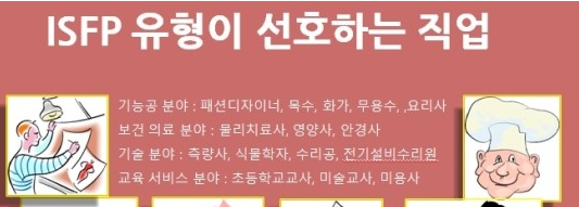 ISFP 유형 특징 연애궁합 총정리(+장점 단점 직업 추천 궁합 팩폭 매력 MBTI유형)