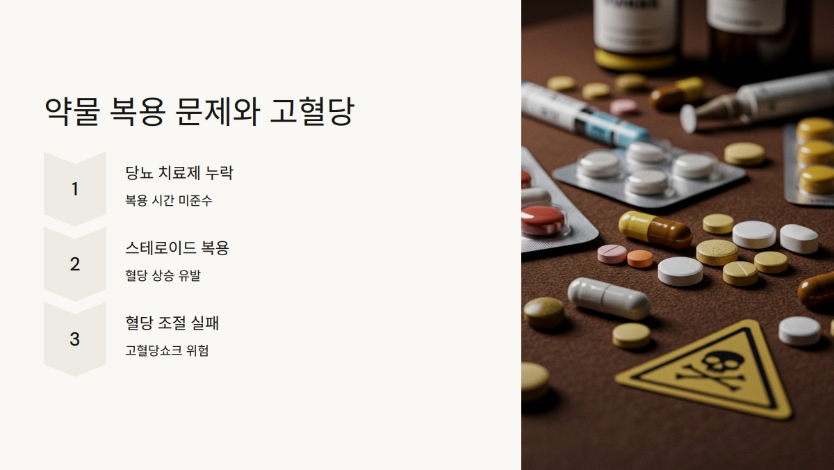 고혈당쇼크 위험성