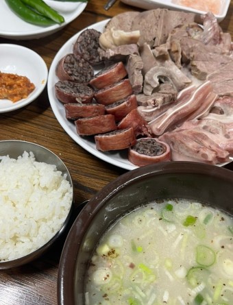 40년 전통 순대국