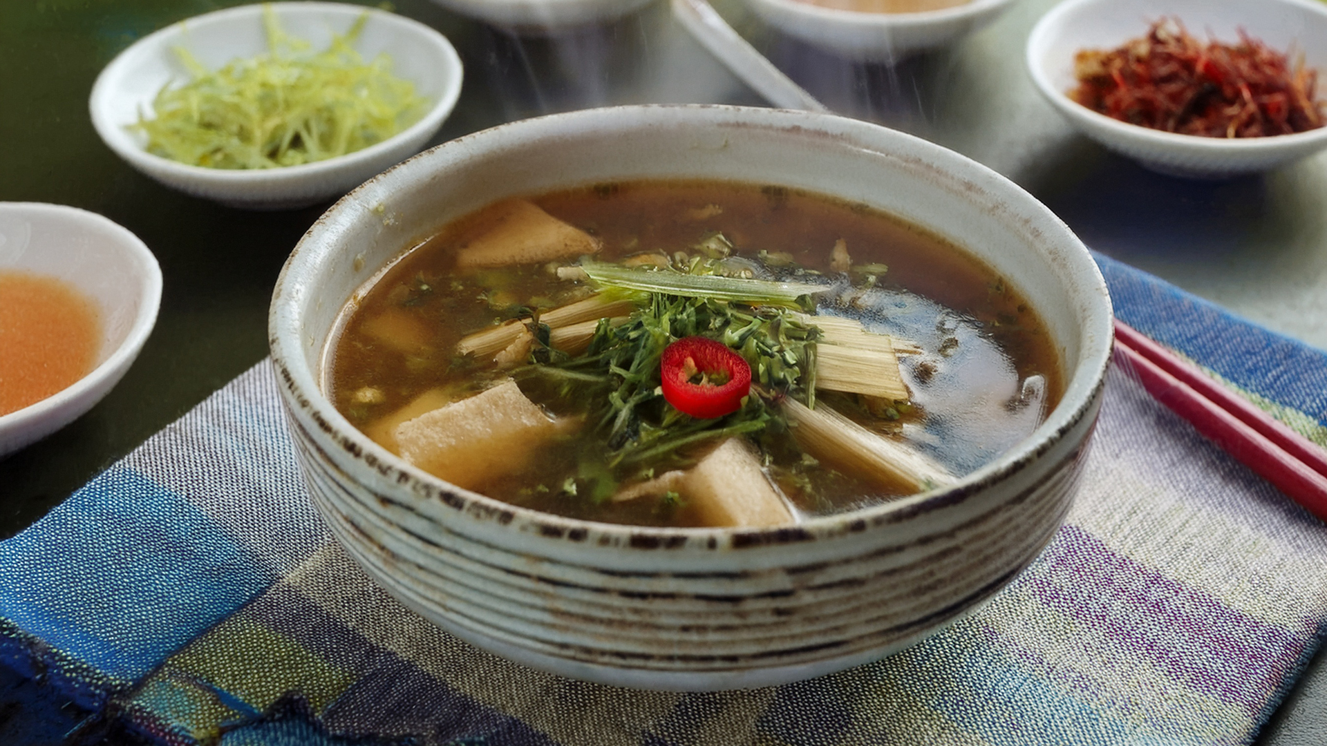 냉이된장국