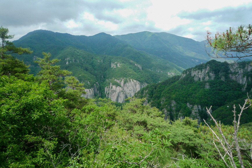 마늘로드 한국 명산 경북 청송 주왕산 등산 mountain hiking