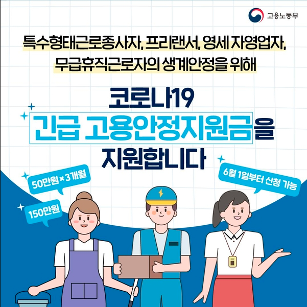  긴급고용안정지원금 프리랜서 어떻게 신청할까?
