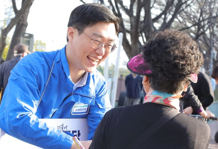 장경태 동대문을 지역구 여론조사 지지율