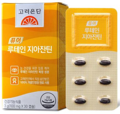 고려은단 퓨어 루테인 지아잔틴