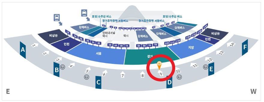T1 3300번 타는곳
