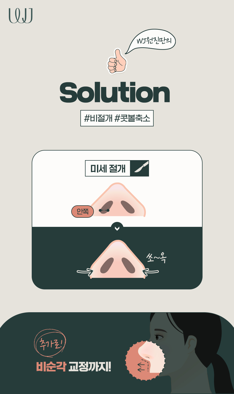 주의해야 할 부분은 코뼈 축소 수술 14