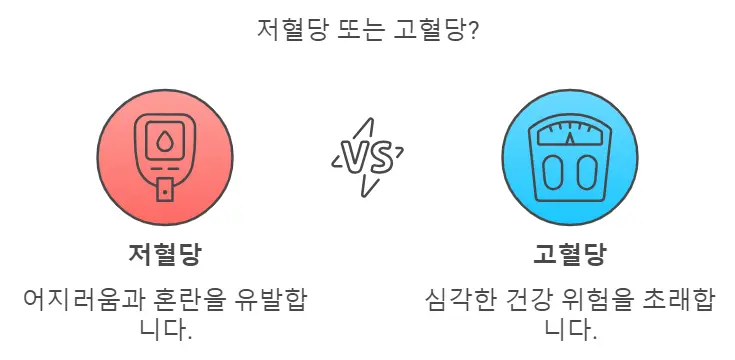 저혈당과 고혈당
