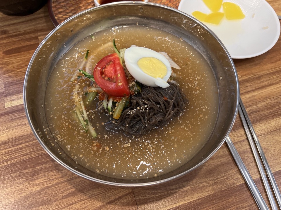 민수랜드-모악면옥 메밀물냉면