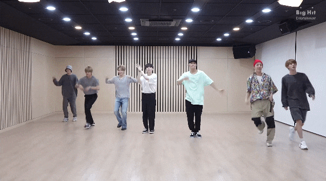  200902 방탄소년단 트위터 Dynamite 안무