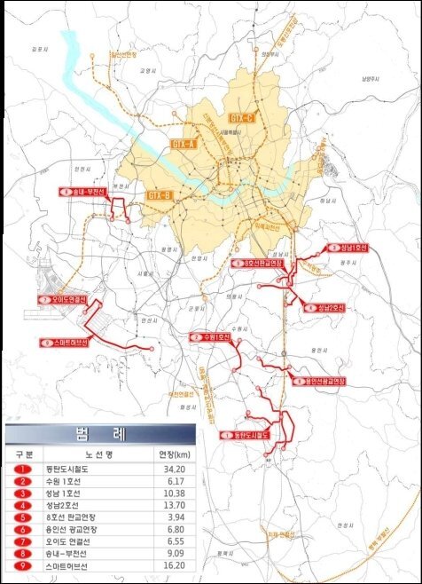 (부동산뉴스/뉴스) 동탄트람 내년 초 착공&경기도 도시철도 9노선 구축속도/2호선(이타바시) 트램 2년 6개월 이내 첫 삽 열기 & 성경시 성남시 행정·재정속도
