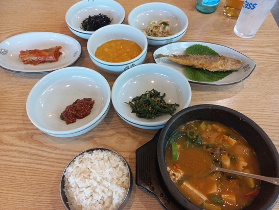 완주 구이면 소문난집 우렁된장찌개