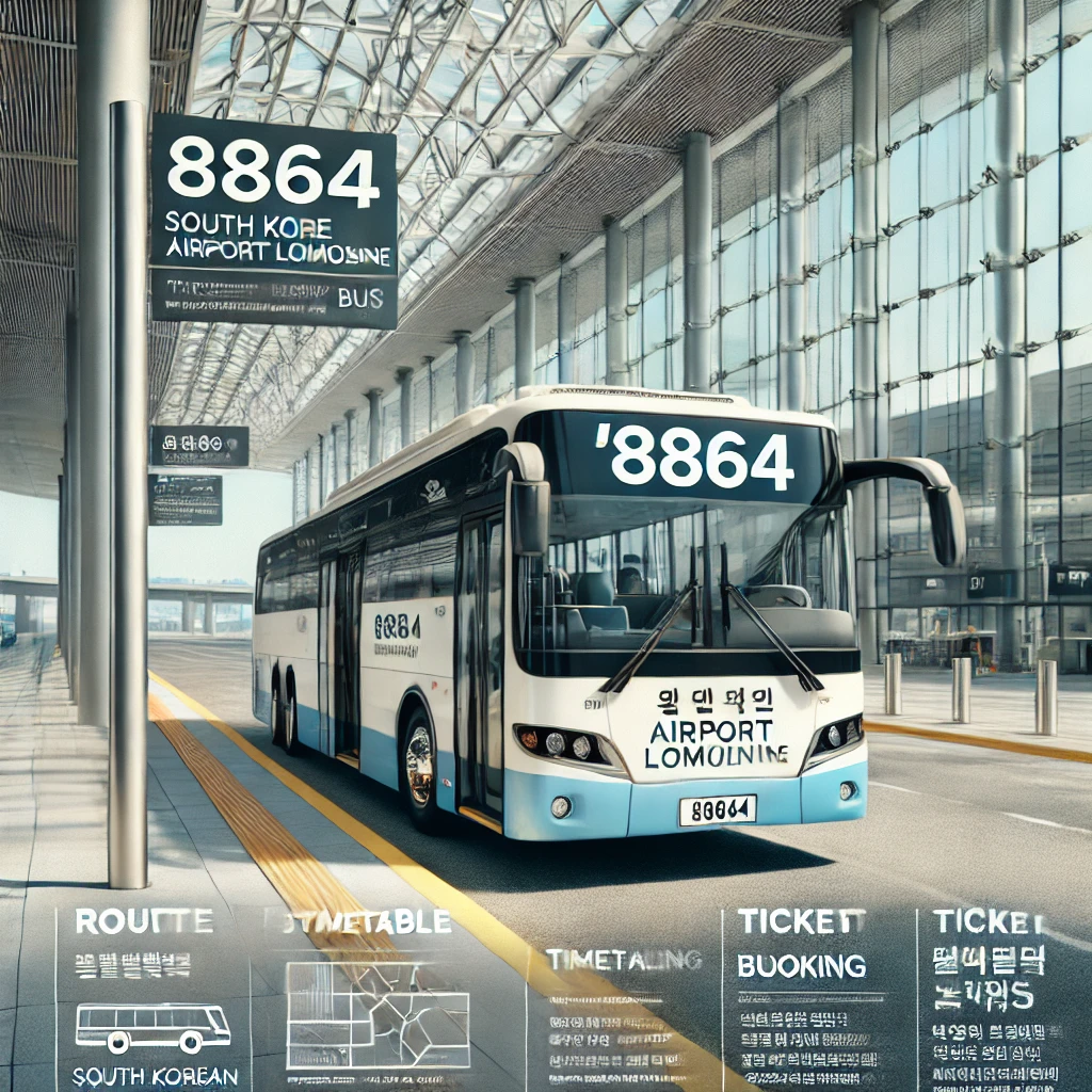 8864번 공항버스 시간표&amp;#44; 공항버스 8864 예매 3