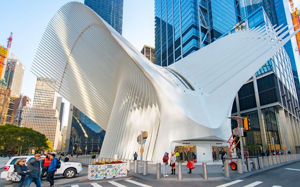 The Oculus 월드 트레이드 센터 교통 허브(World Trade Center Transportation Hub)