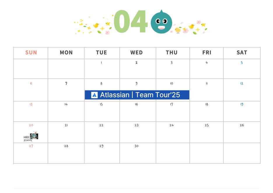 April