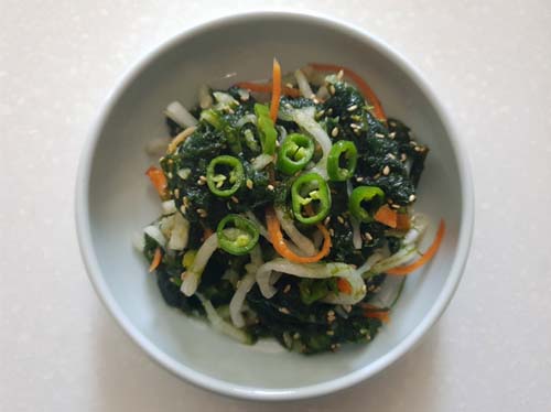  집나간 입맛이 돌아오는 '감태 초무침' 레시피