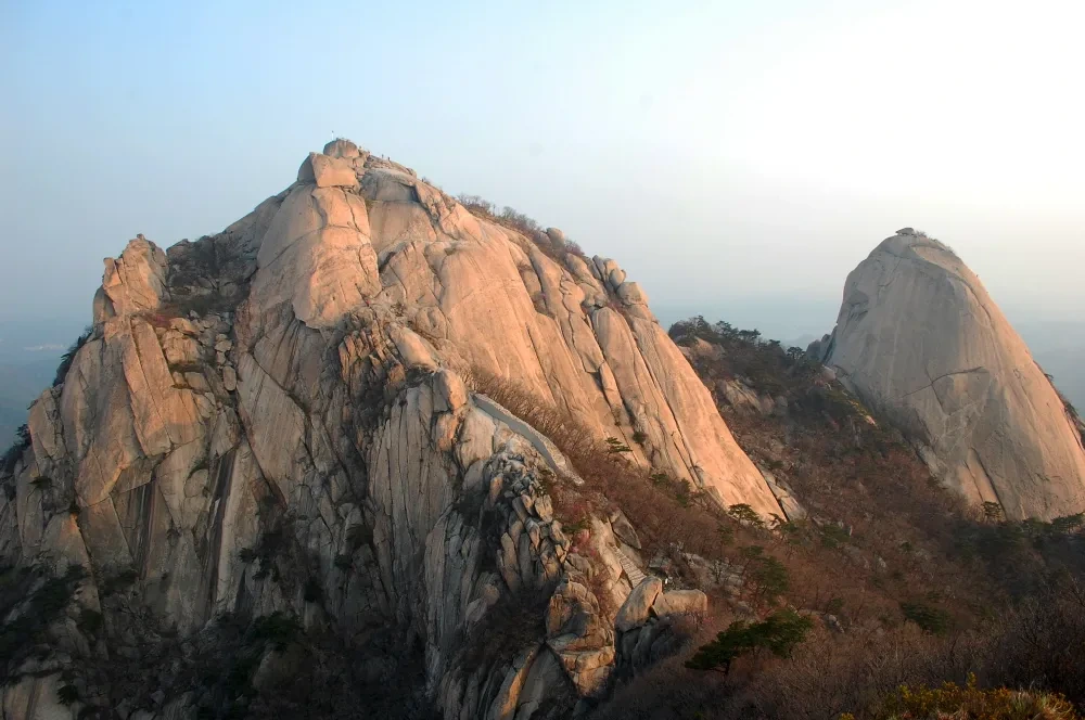 북한산 등산코스 지도