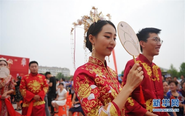 중국에서 열린 합동 결혼식. 자료사진&#44; 기사와 무관