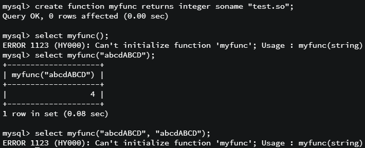 How To Use UDF In MySQL :: tmdahr1245