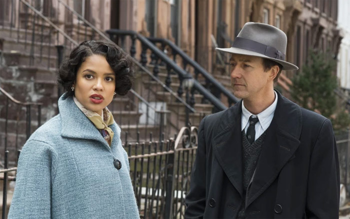 Gugu Mbatha-Raw와 Edward Norton