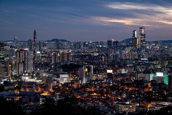아름다운 서울의 밤 모습