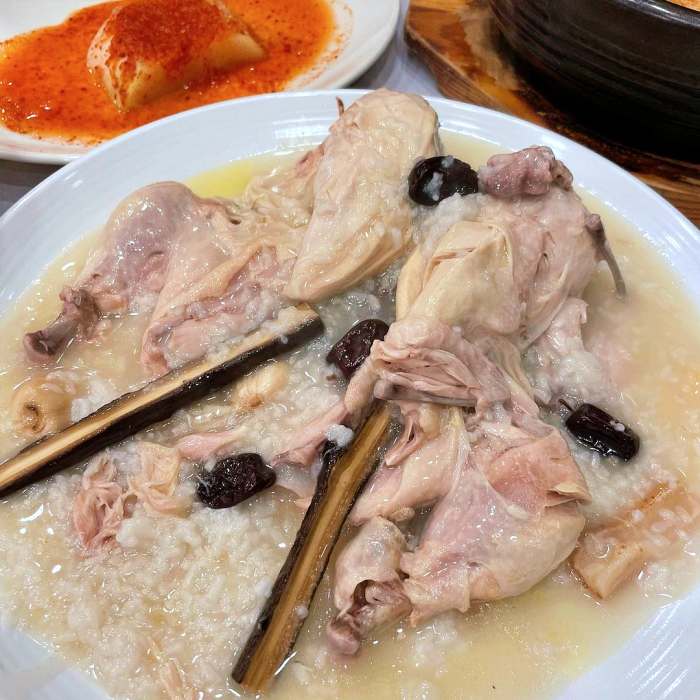 나혼자산다 수지 성복동 팜유즈 회식 누룽지 백숙 맛집