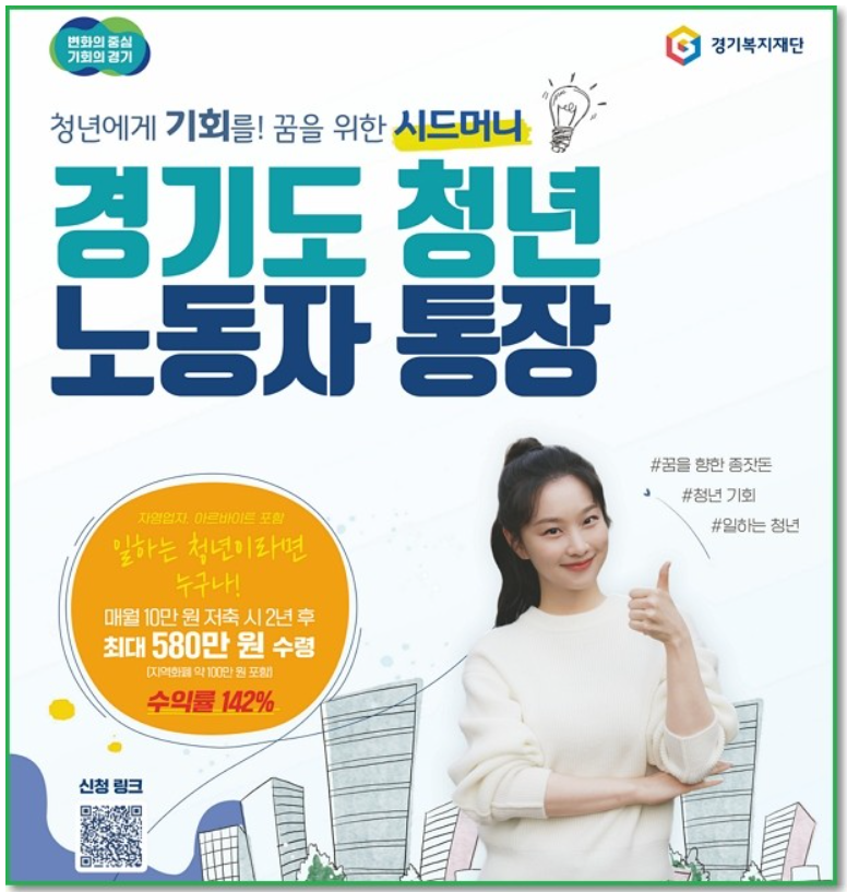  2023 경기도 청년 노동자 통장, 신청 기간,지원 방법,지원 자격