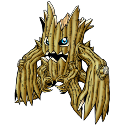  [디지몬도감] 우드몬 ウッドモン WOODMON WOODMON