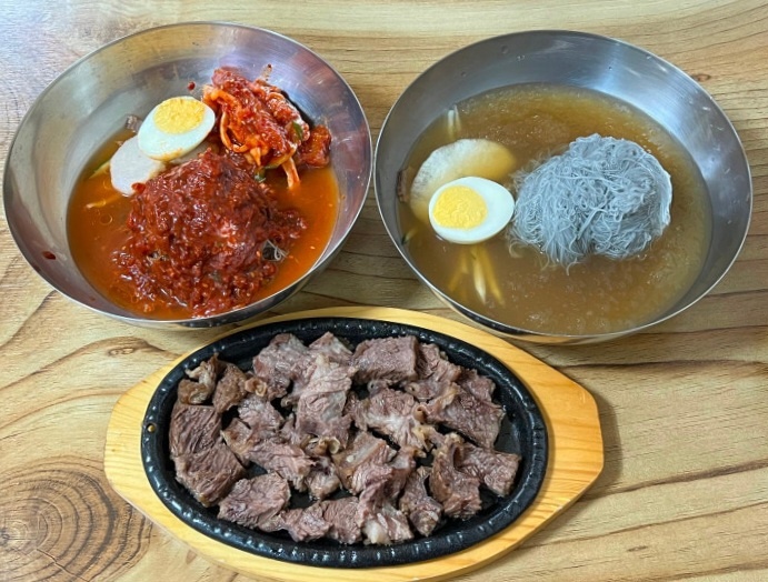 백반기행 춘천 회냉면 접시갈비