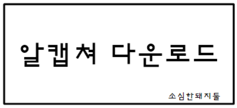  알캡쳐 다운로드
