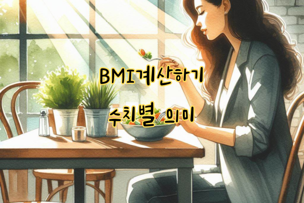 BMI계산하기 수치별 의미