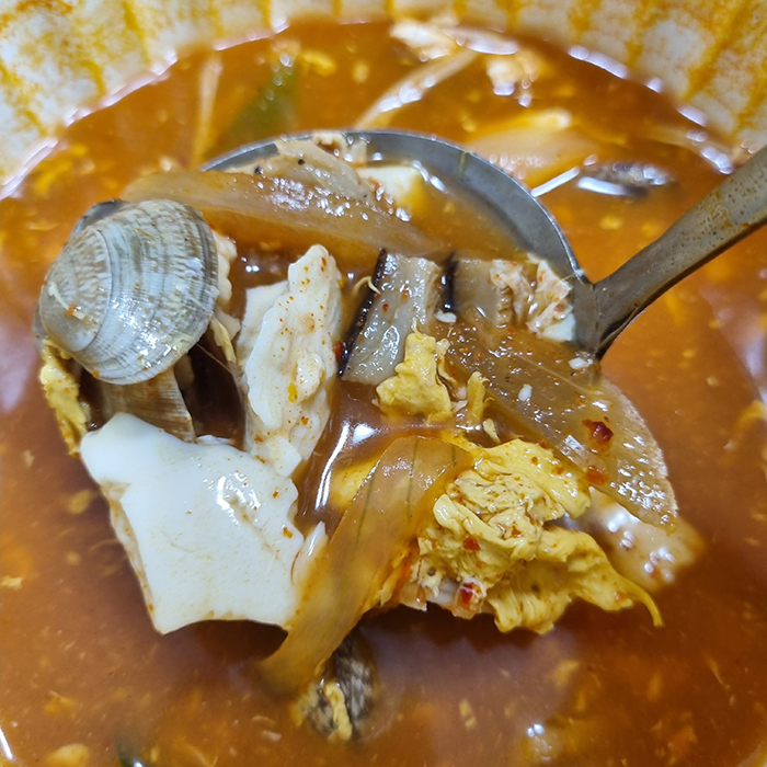 개정 해물순두부찌개